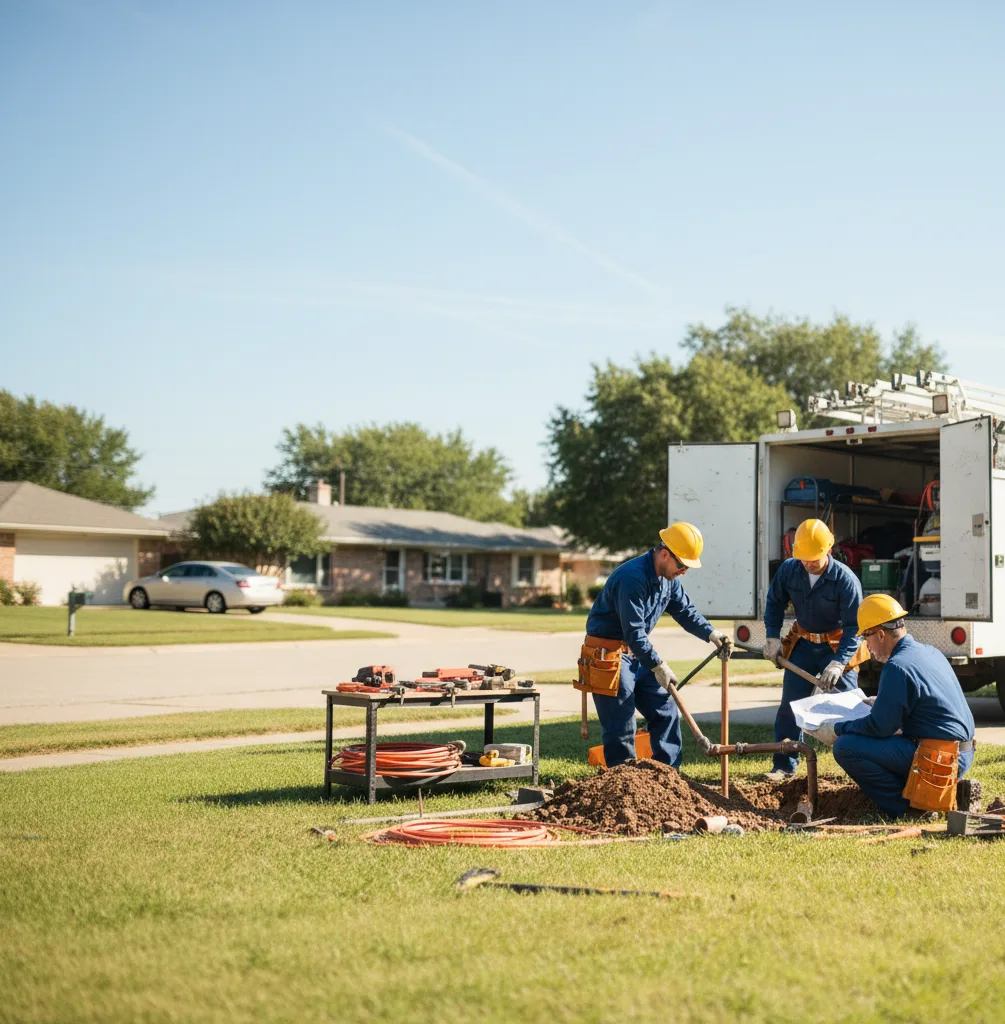 Sewer Line Repair in Orange Cove, CA